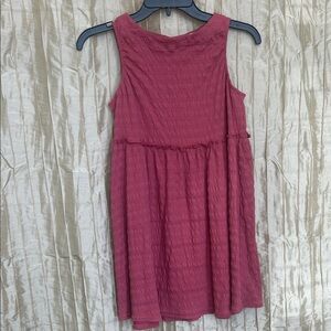 Charming Sleeveless Kids Dress in Rose by [Brand]
